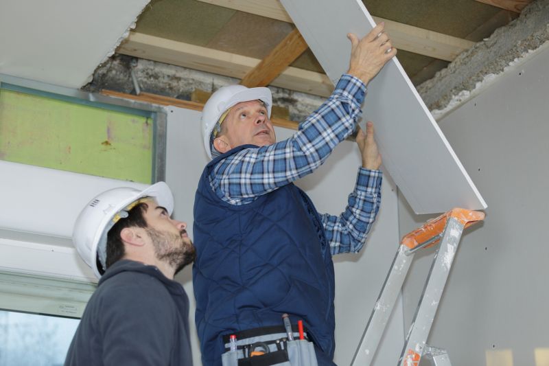 Local Repair Drywall And Ceiling pros at work